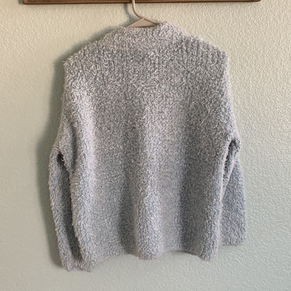 Fuzzy Miss B Blue Sweater. Extremely Soft and Fuzzy! Sz S - Picture 2 of 4